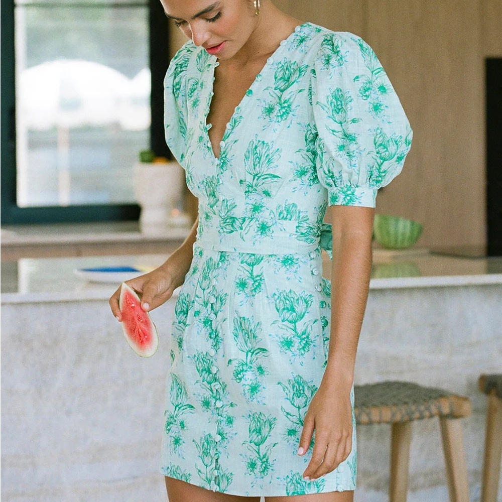 Sabo Skirt Green Dress